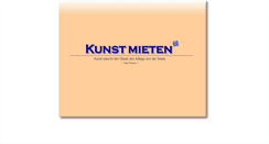 Desktop Screenshot of kunst-mieten.ekk-art.ch